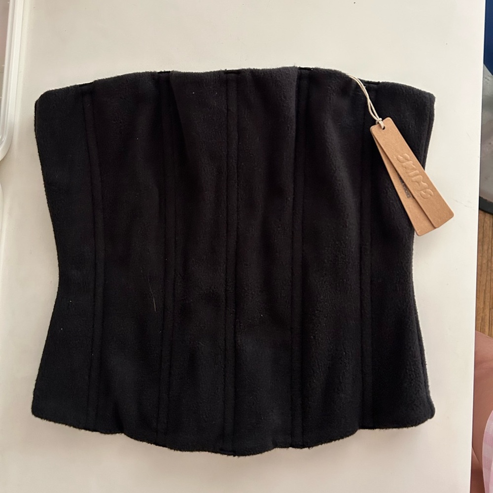 Skims fleece lounge corset
